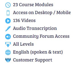 Caan Berry Video Pack Course Includes