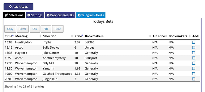 The Value Machine software