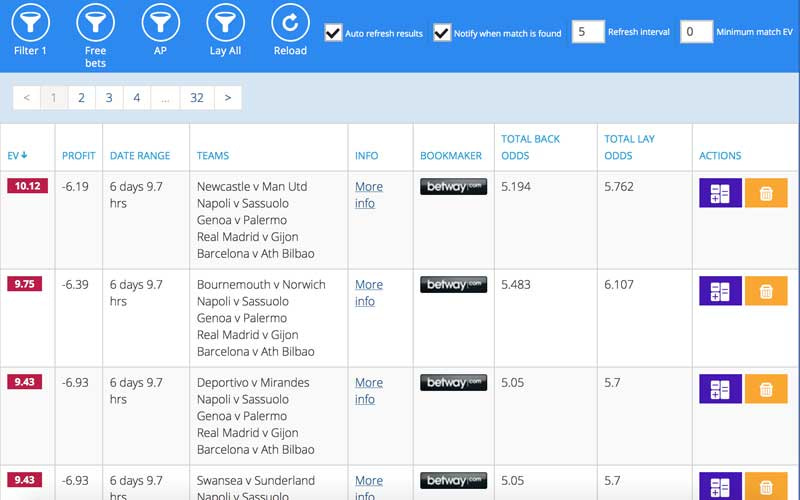 Accumulator Generator review: Acca Matcher software