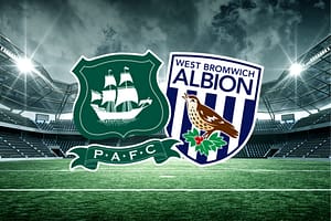 Plymouth v West Brom team badges 20-02-2024