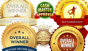 6 different awards won by Goal Profits football trading community