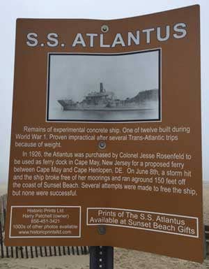 SS Atlantis Sunken Ship