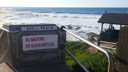Stairway to Shell Beach, La Jolla