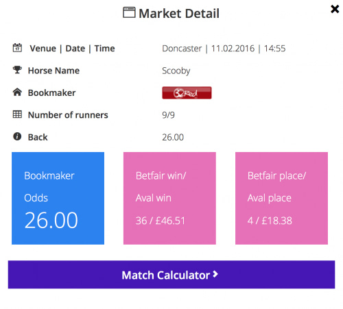 Each Way Sniper bet example