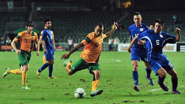 Australia's Archie Thompson also broke the international record for most goals in a game, scoring 13.
