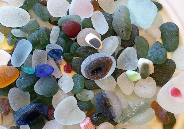 Seaham Hall Beach England S Sea Glass Treasure Chest