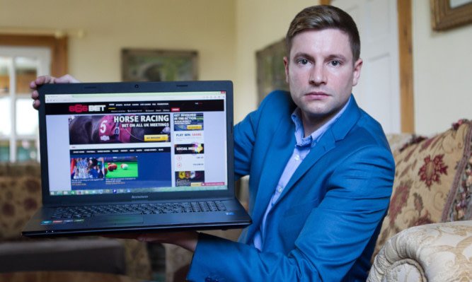 Jamie Ross presents an image of the 666Bet website.