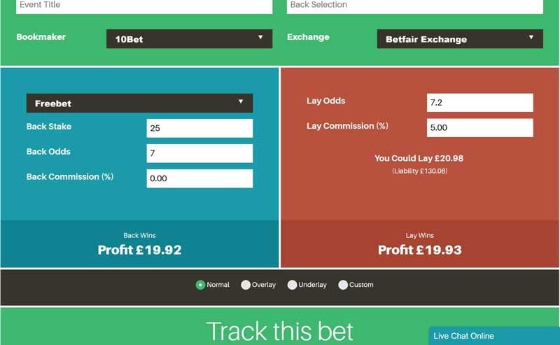 Matched Bets Review Calculator