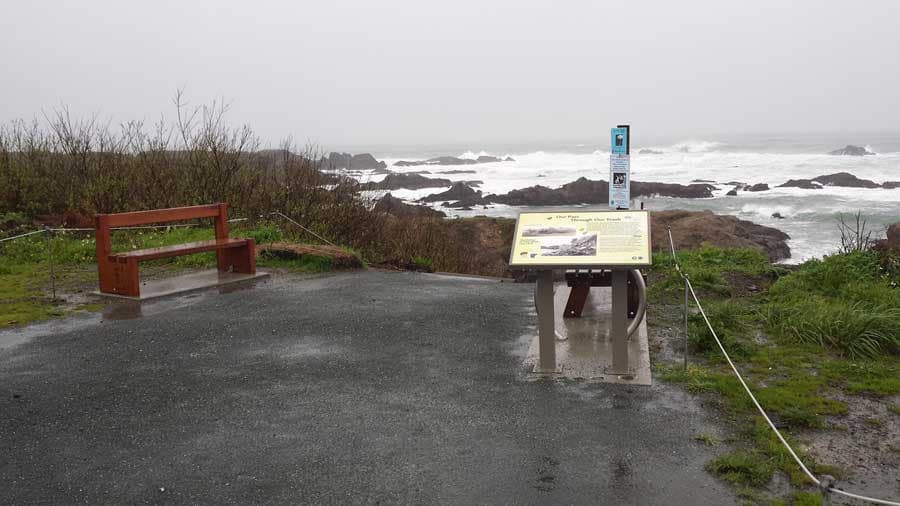 Path to the middle site of Glass Beach, Fort Bragg